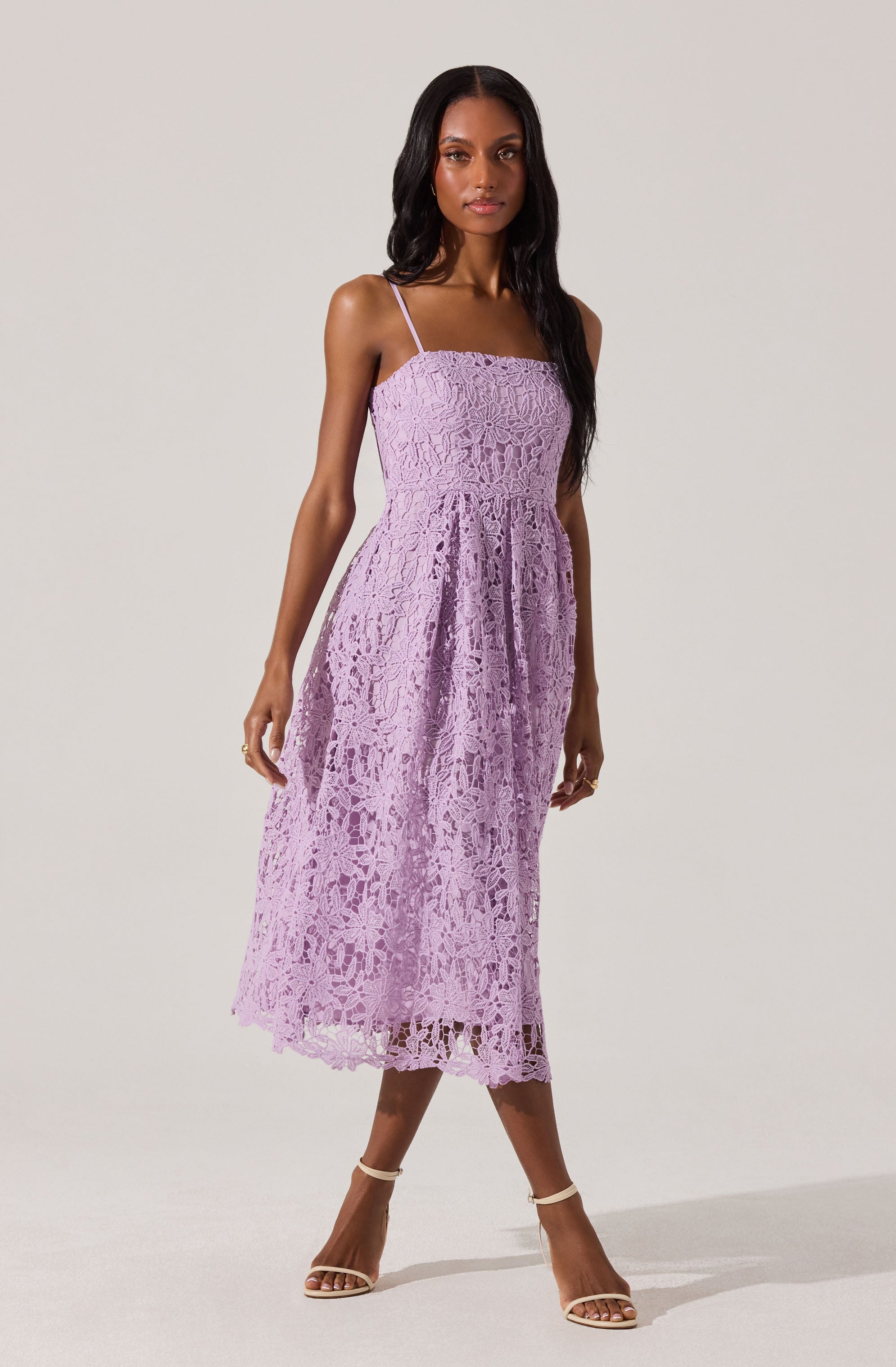Lace Midi Dress