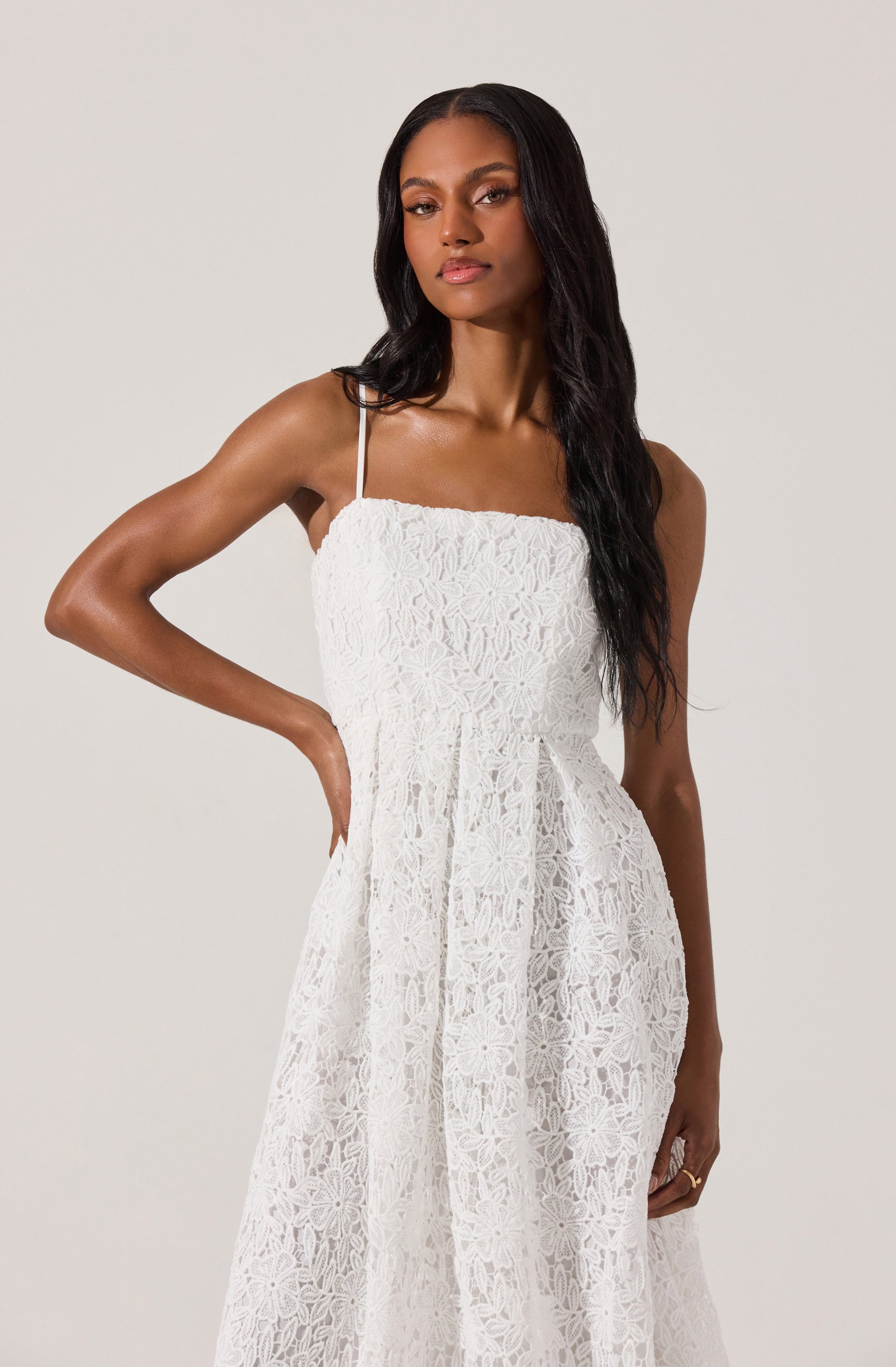 Lace Midi Dress