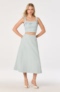 Kinslee A-Line Midi Skirt