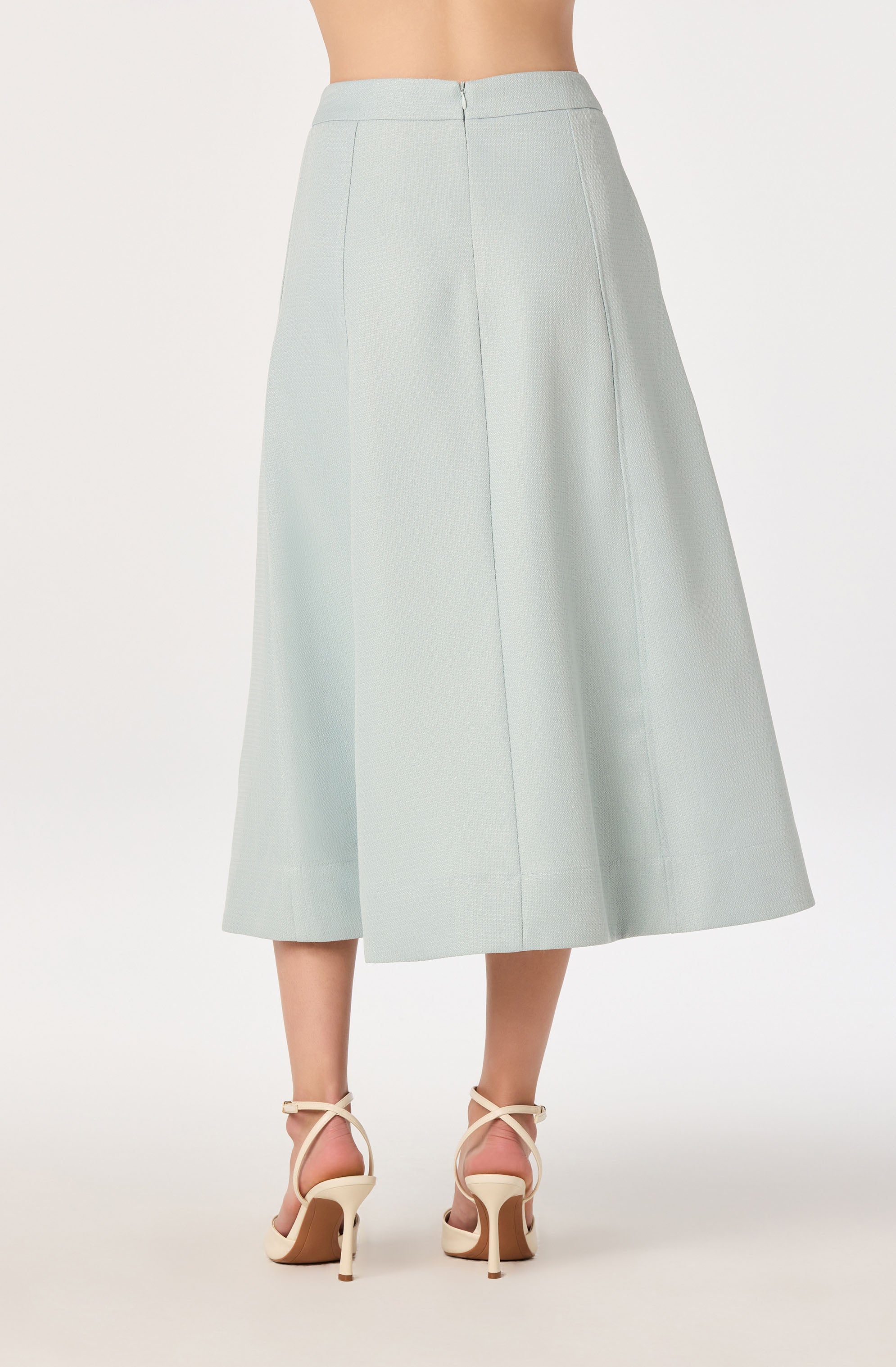 Kinslee A-Line Midi Skirt