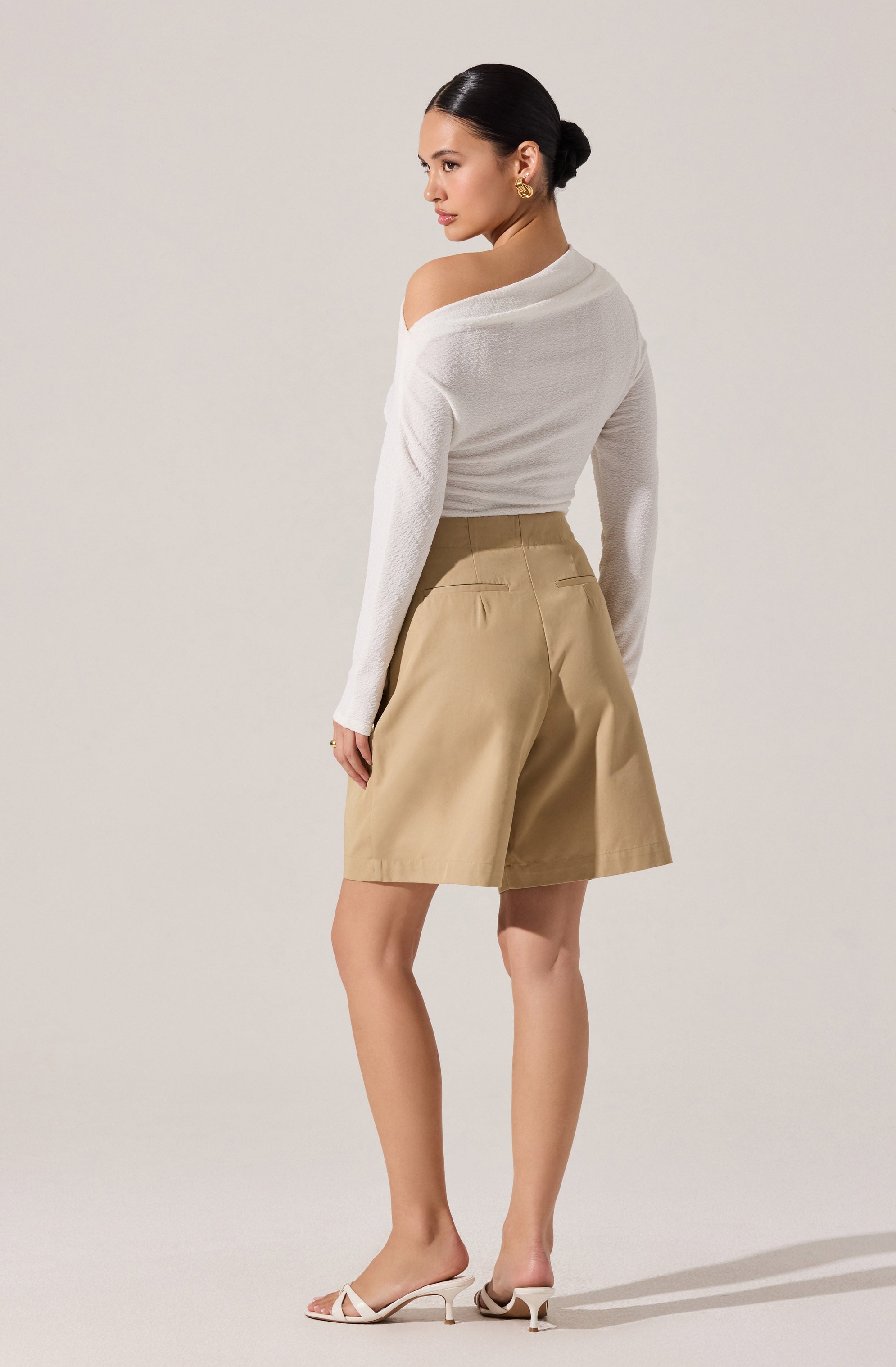 Textured Off Shoulder Top