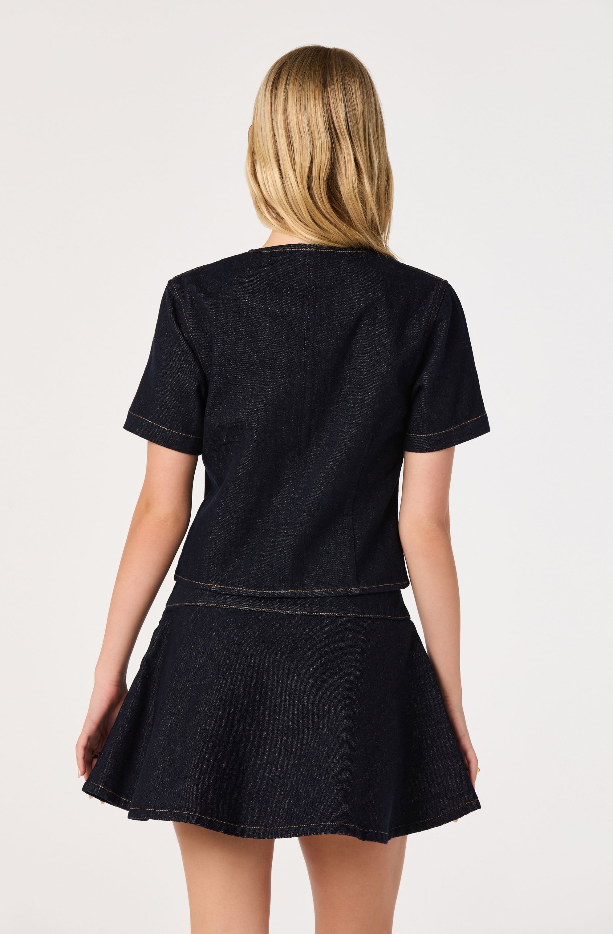 Lennon Short Sleeve Denim Jacket