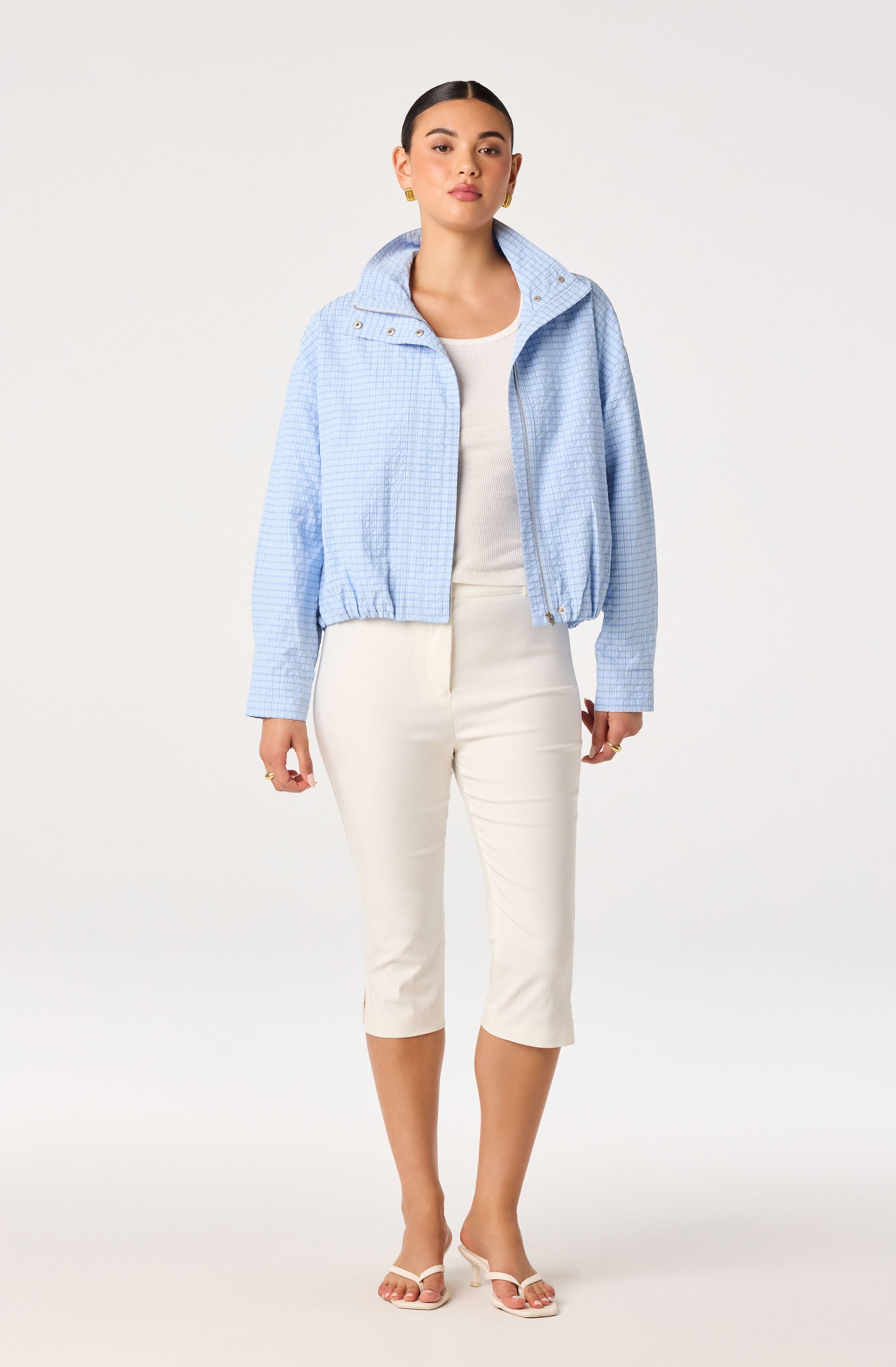 Cooper Funnel Neck Bomber Jacket