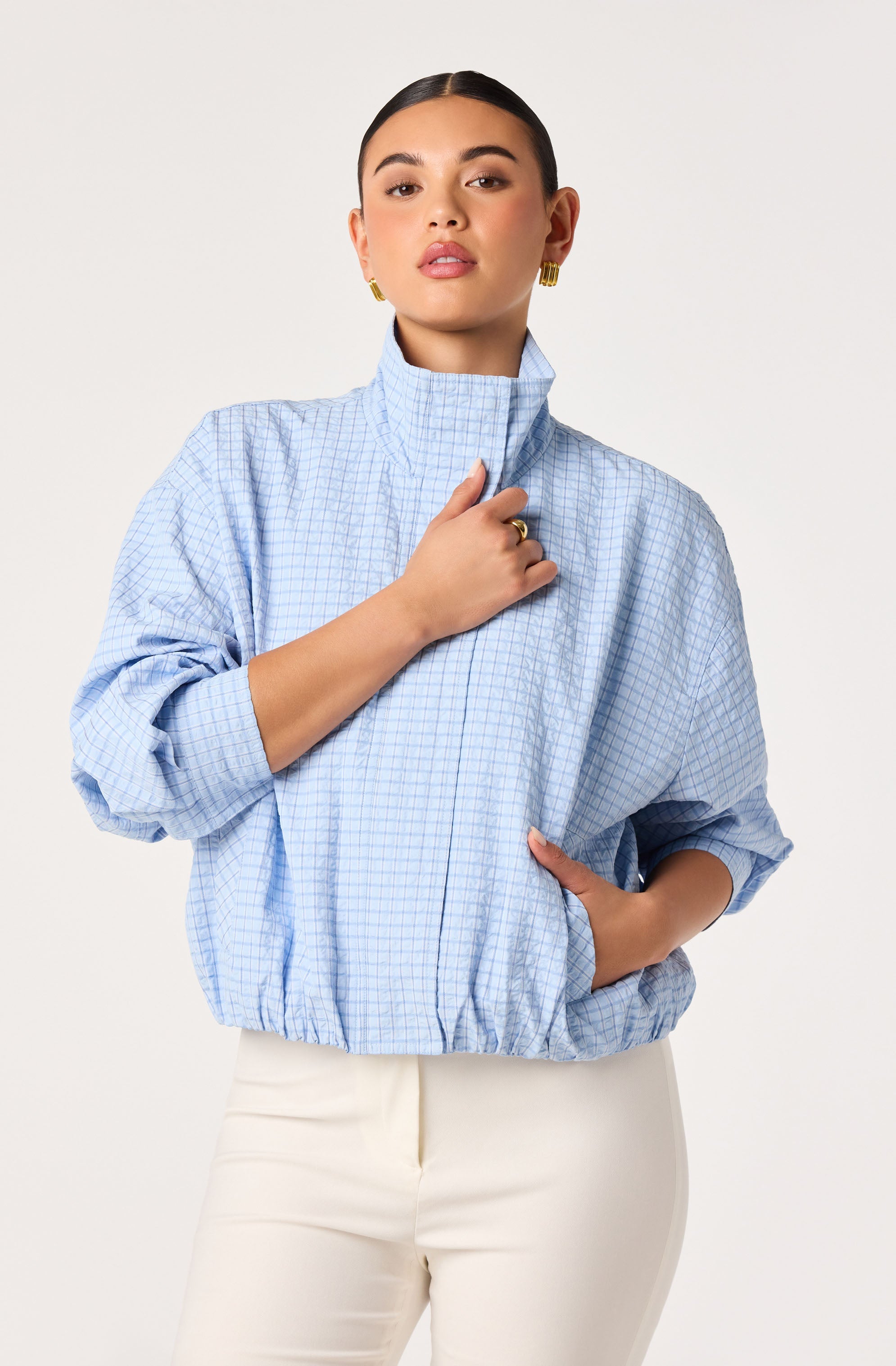 Cooper Funnel Neck Bomber Jacket