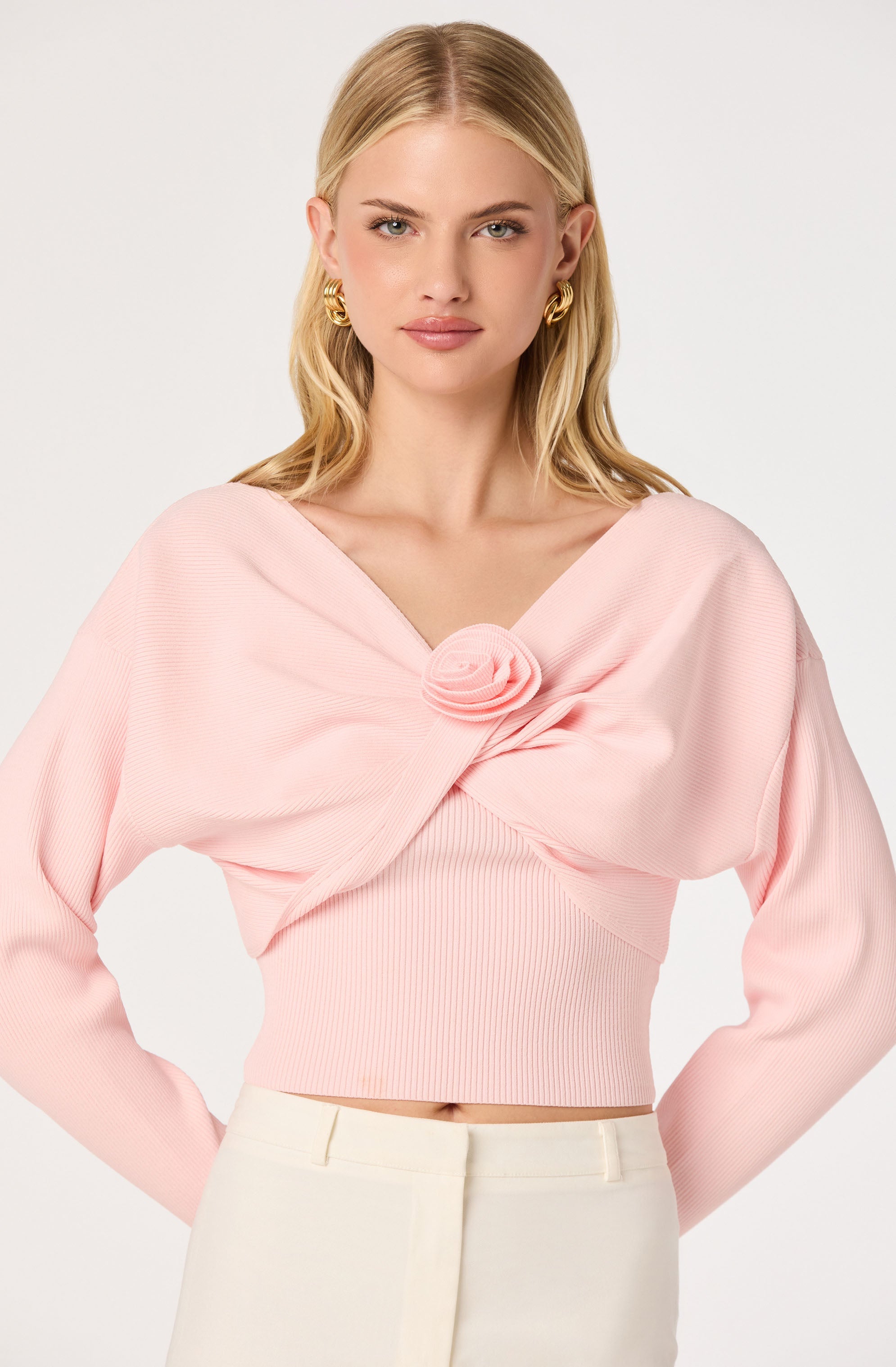 Jasmyn Sweater Bandeau Shrug Set